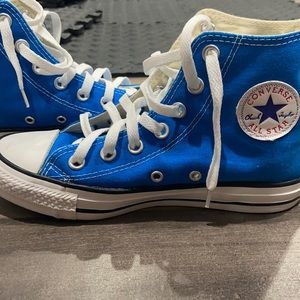 High Top Converse, Blue